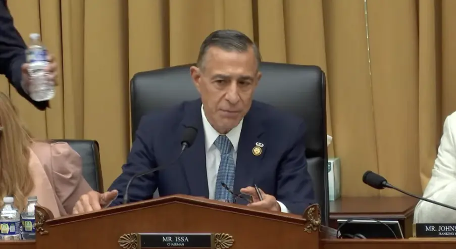 Rep. Darrell Issa, R-Calif., chair of the House Judiciary Subcommittee on Courts, Intellectual Property, Artificial Intelligence, and the Internet. House Committee on the Judiciary | YouTube