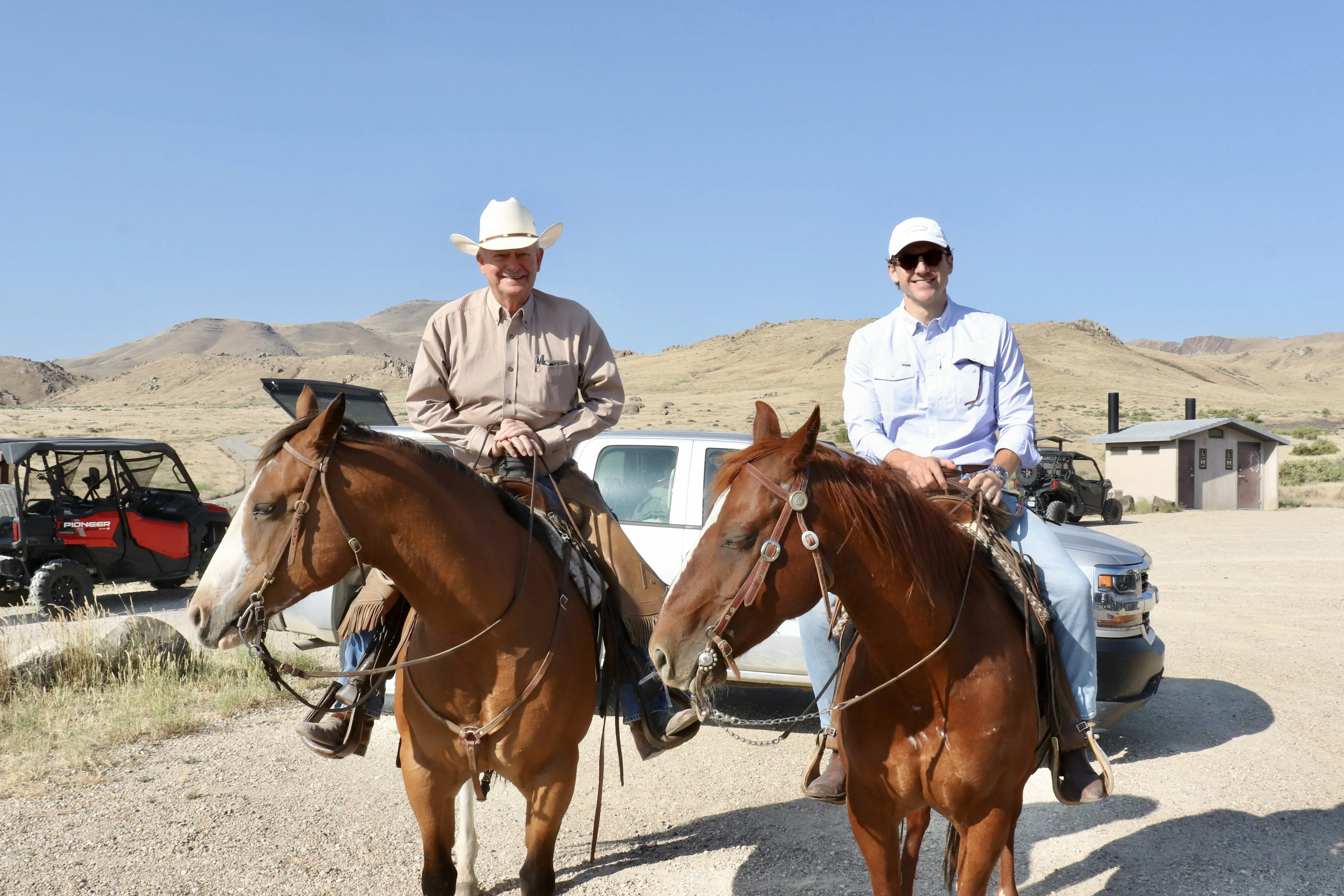 Governor Little hosted high ranking officials in the Trump administration this week for a roundtable on the 2025 wildfire season before they joined the Governor’s trail ride, an annual gathering of officials and people who work the land to discuss important natural resources issues.