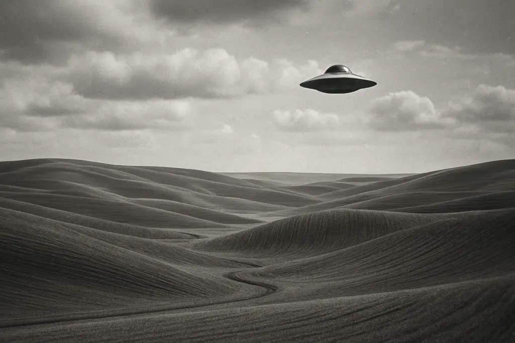 AI UFO Illustration