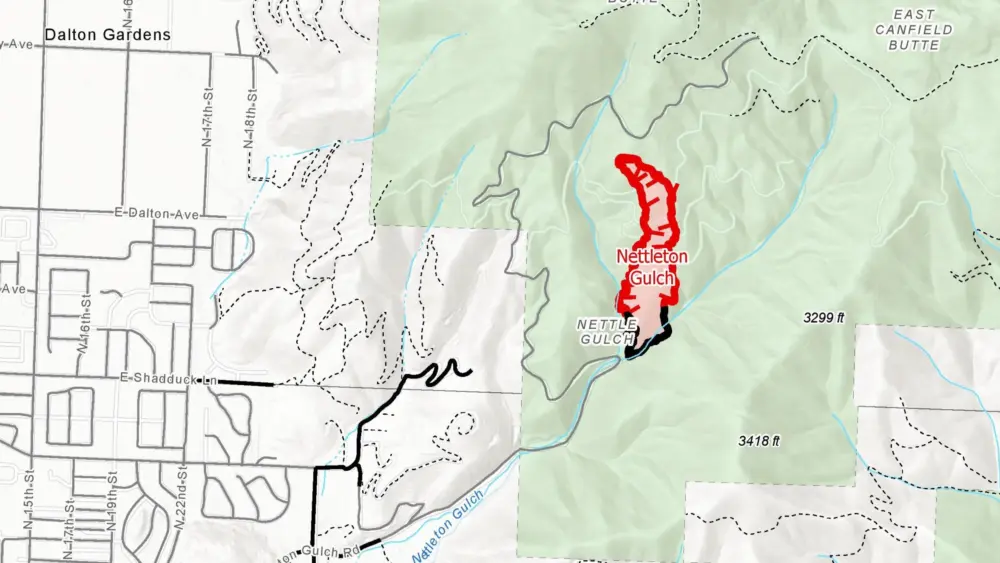 Nettleton Gulch Fire