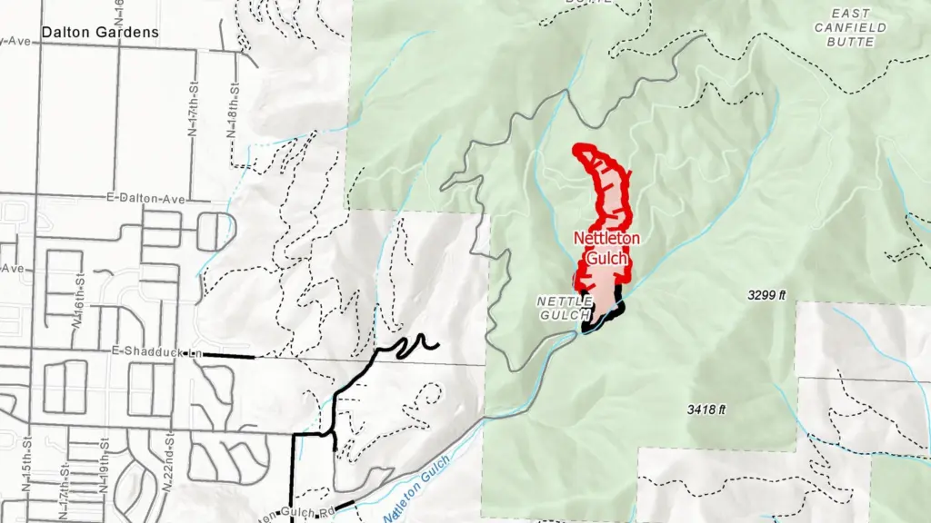 Nettleton Gulch Fire