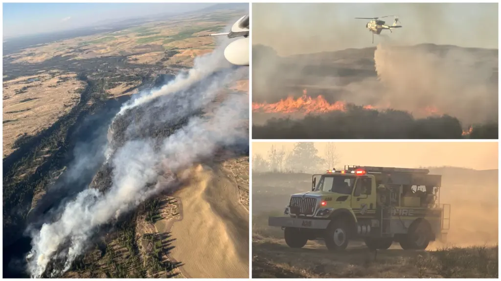 Siegel Fire - Spokane County Fire District #3