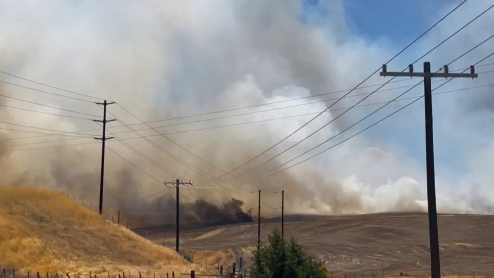 Ben Johnson rd. & Evans Road Fire - Victoria Johnson 2025 Dailyfly News