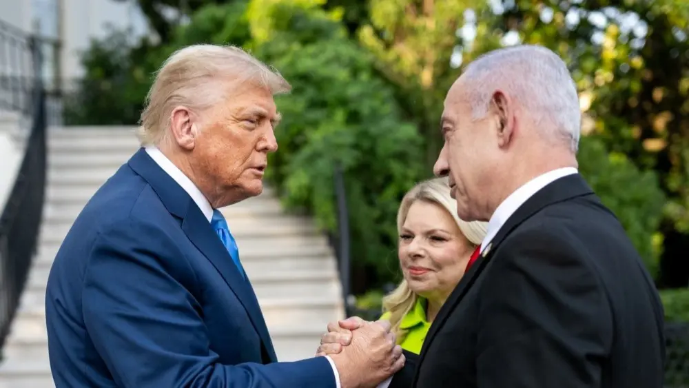 President Donald J. Trump and Prime Minister Benjamin Netanyahu