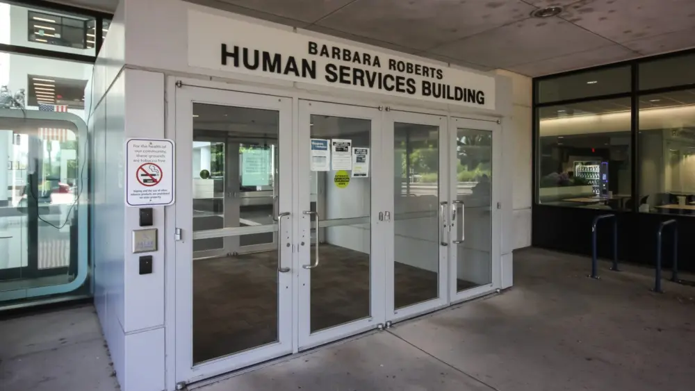The Oregon Department of Human Services is in Salem. (Michael Romanos/Oregon Capital Chronicle)