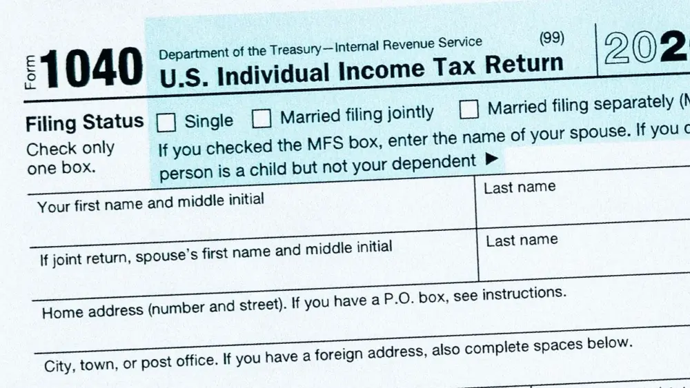 IRS Tax Form