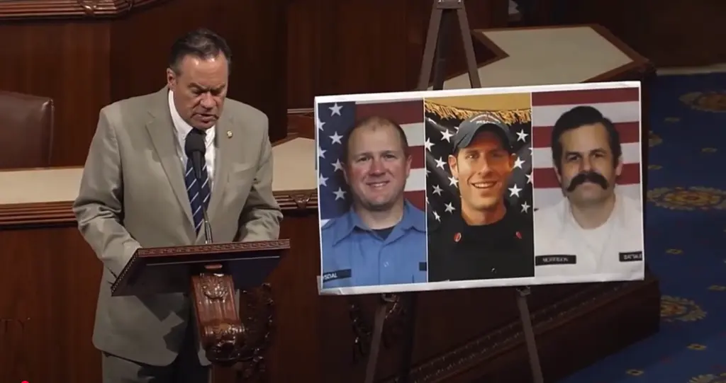 Fulcher Honors Fallen Idaho Firefighters on House Floor