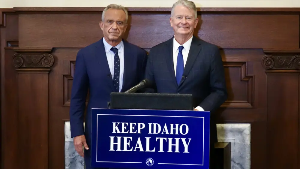 Robert F. Kennedy, Jr. and Brad Little