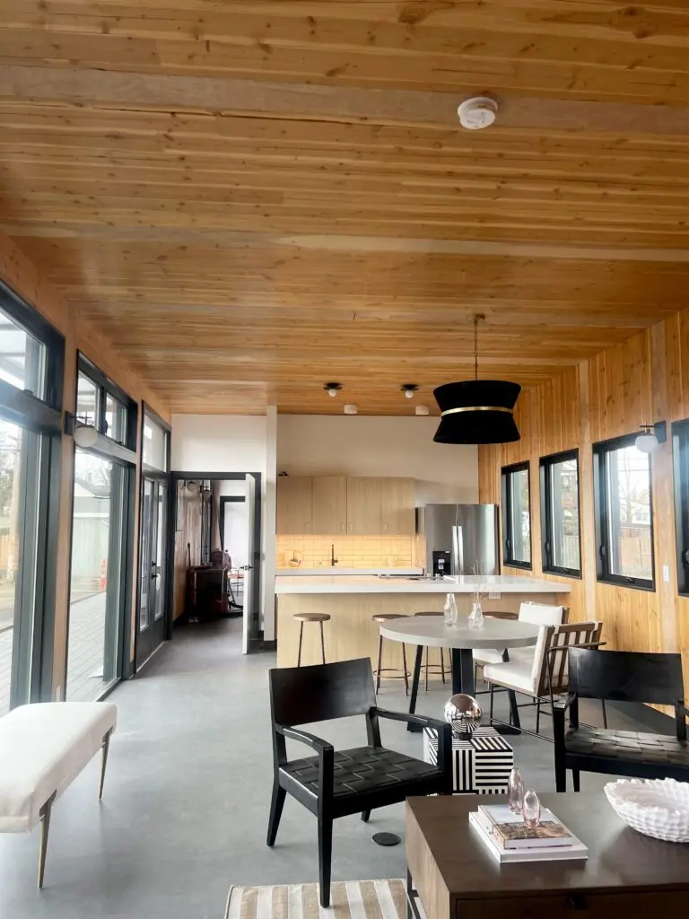 Matt’s Place 2.0 has smart-home features that allow an ALS patient to control lights, security systems and doors using voice commands or eye-gaze technology (photo courtesy of Miller Hull Partnership).