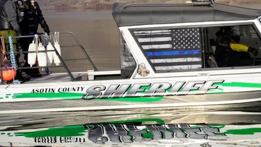 Asotin County Sheriff Boat