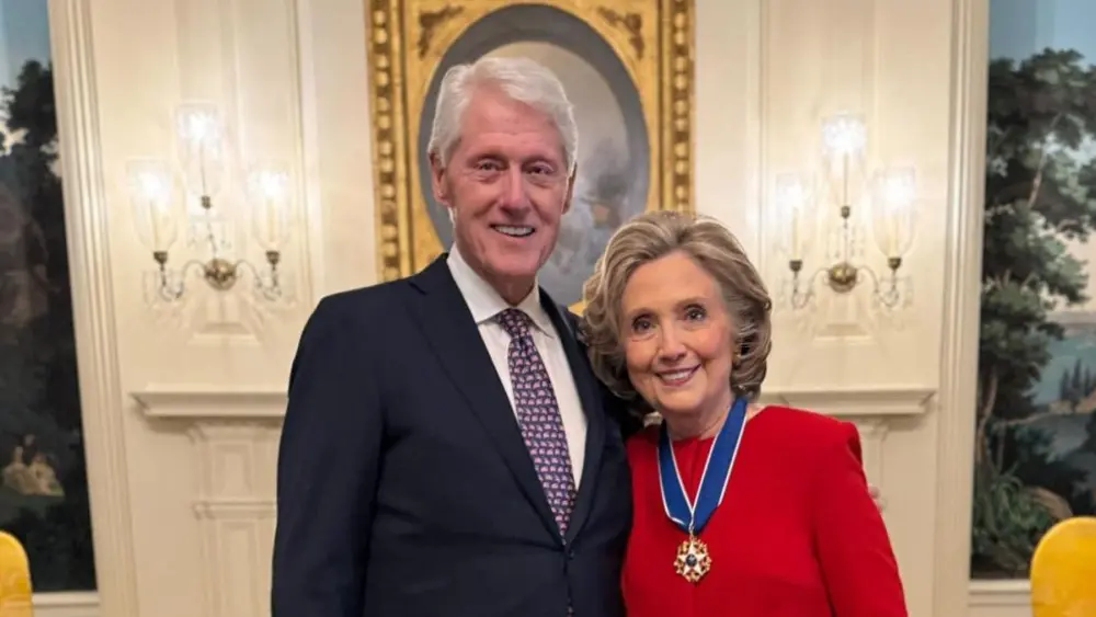 Bill and Hillary Clinton