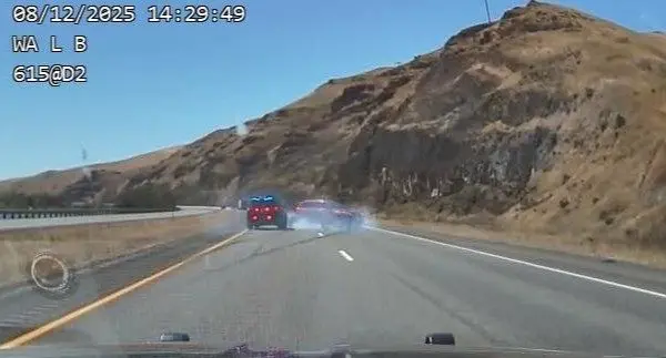 Troopers Stop Fleeing Driver Using PIT Technique
