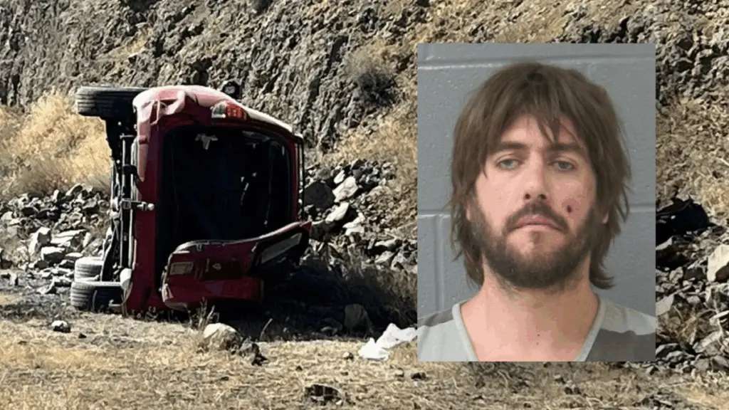 PIT Crash Photo with Suspect 8-14-25