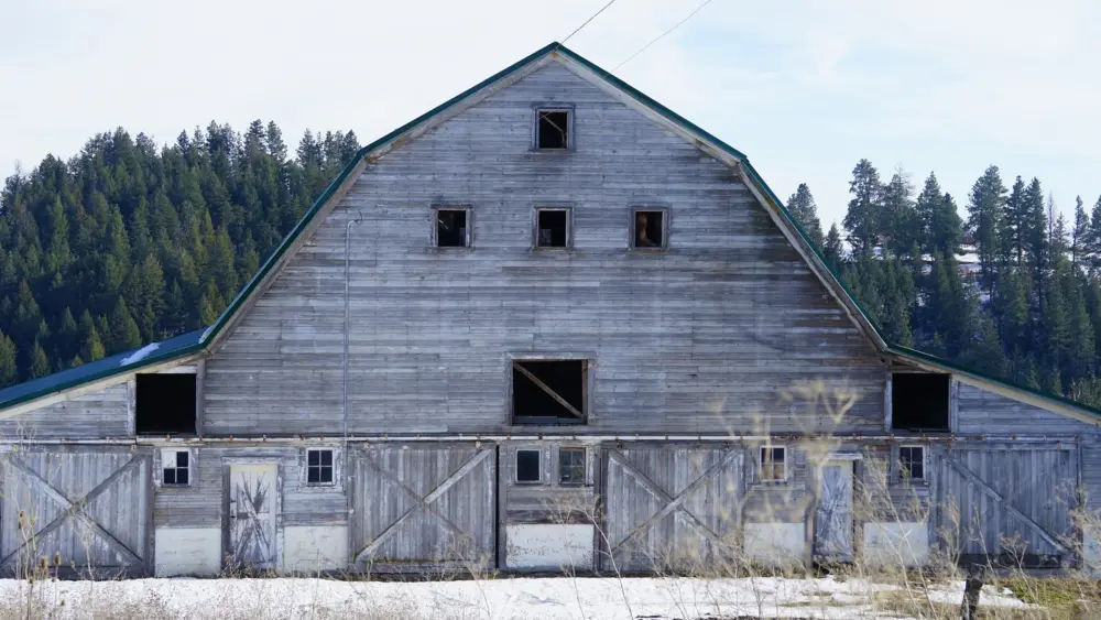Photo of Curtis Ranch, Whitman County, courtesy of Washington Trust for Historic Preservation.