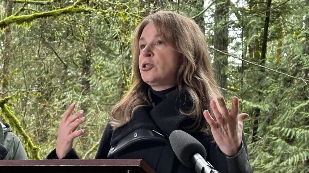 Former WA lands commissioner Hilary Franz