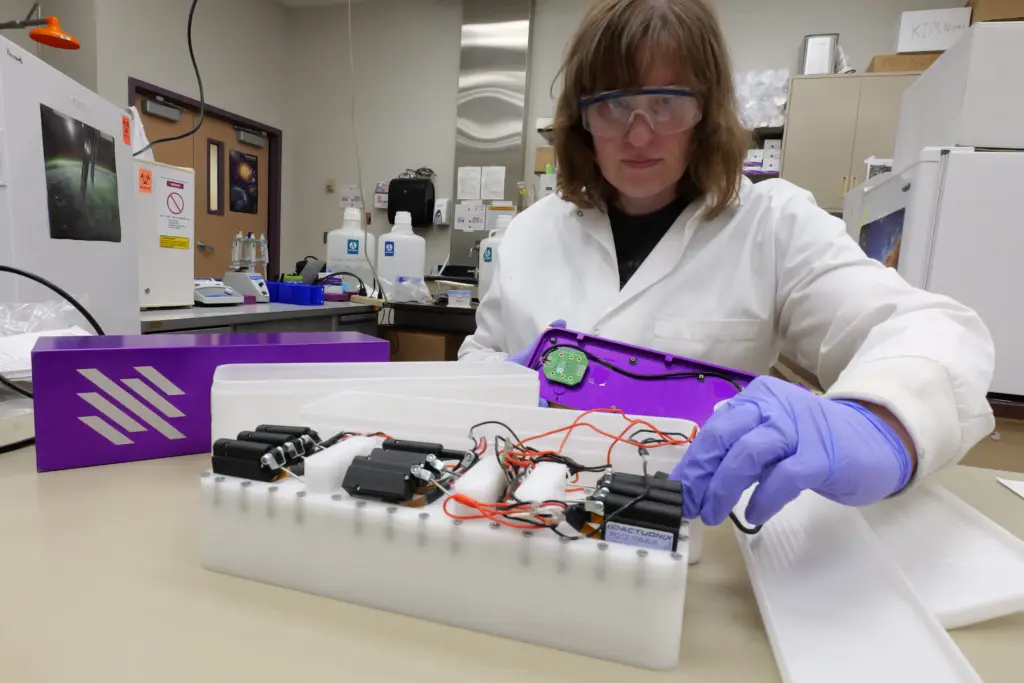 University of Idaho student-led research is headed to NASA’s International Space Station (ISS) to help astronauts stay healthy in space, extend mission success and deepen our understanding of the galaxy we live in. Research led by U of I College of Engineering Professor Matthew Bernards and Chemical Engineering Graduate Student Adrienne Shea, is focused on developing a bacteria adhesion resistant coating for use in space vehicles to protect astronauts from sickness and disease.