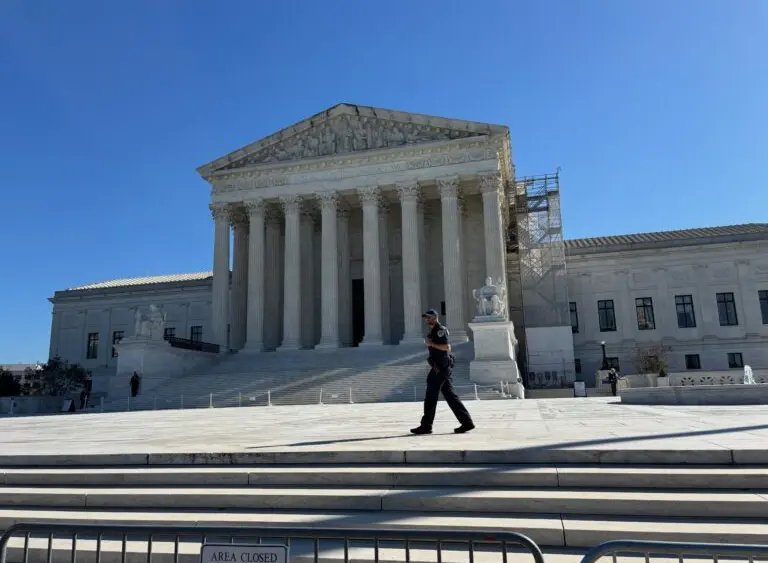  The U.S. Supreme Court on Oct. 29, 2024. (Photo by Jane NormanStates Newsroom)