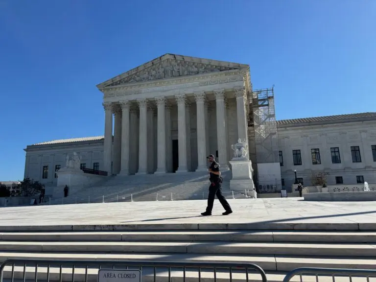 The U.S. Supreme Court on Oct. 29, 2024. (Photo by Jane NormanStates Newsroom)