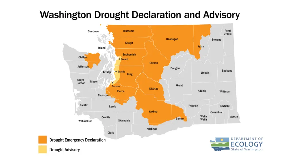 Washington State Drought 8-29-25