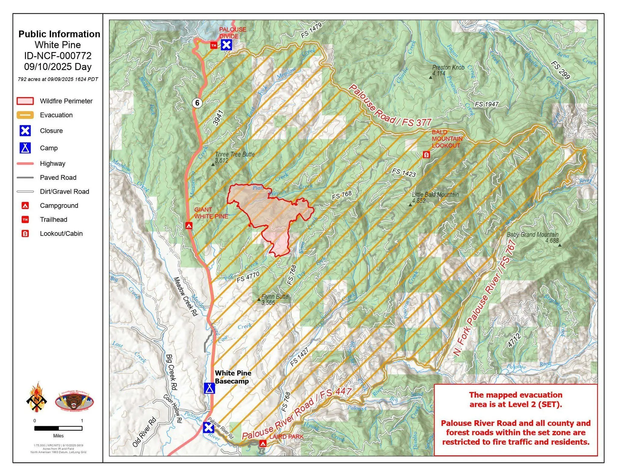 Photo credit: Nez Perce-Clearwater National Forests.