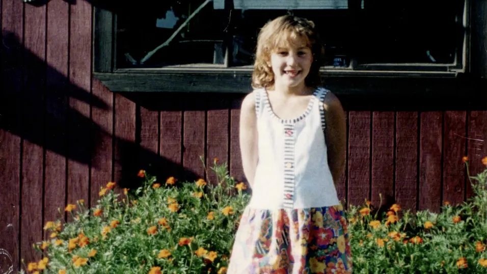 Jessica Hilton as a child in an undated photo. (Photo courtesy of Talis Abolins)