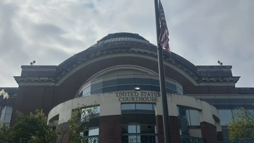 The federal courthouse in Tacoma. (Photo by Jake Goldstein-Street/Washington State Standard)