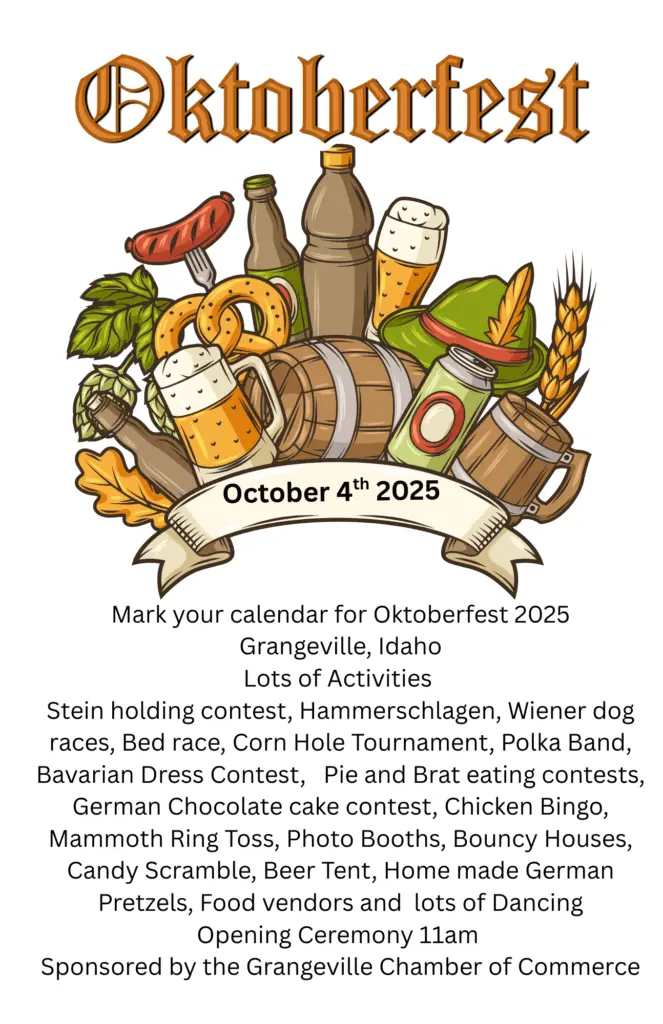 Oktoberfest Grangville ID Facebook Image