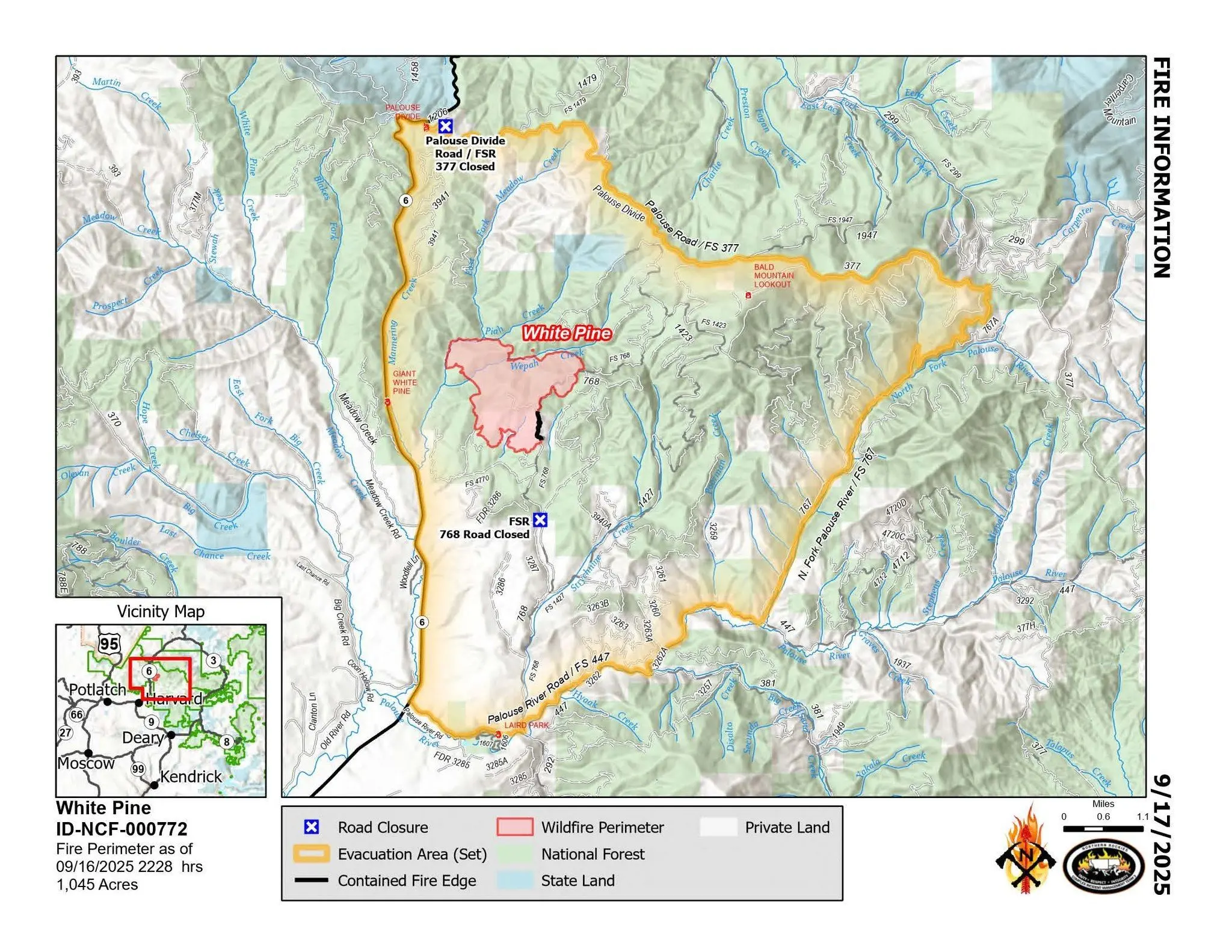 Photo Credit: U.S. Forest Service – Nez Perce-Clearwater National Forests