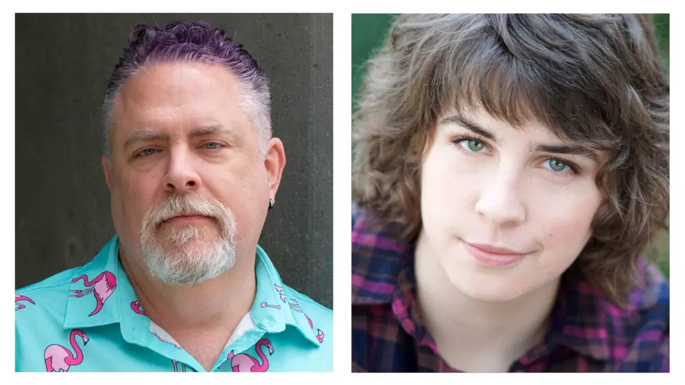 Playwrights d.s.Levy, left, and Abigail Thomson are featured in the University of Idaho’s First Bite New Play Series. Photo credit: University of Idaho Theatre Arts Department
