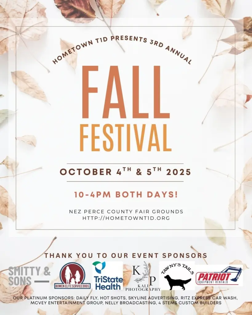 ChatGPT said: Hometown T1D Fall Festival