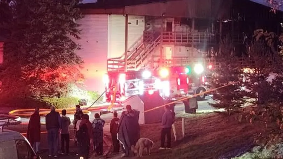 Pullman Apartment Fire Scene 10-5-25