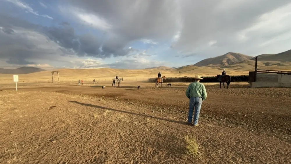 Rancher Glenn Schumacher recently partnered with The Nature Conservancy on a conservation easement for his ranch located near the Pioneer Mountains in central Idaho. (Photo courtesy of Glenn Schumacher)