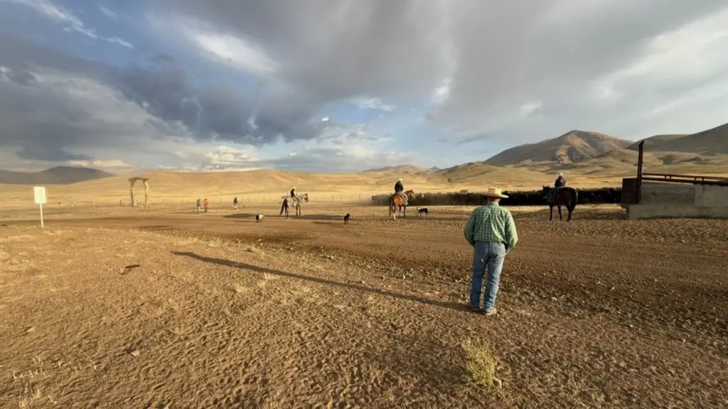 Rancher Glenn Schumacher recently partnered with The Nature Conservancy on a conservation easement for his ranch located near the Pioneer Mountains in central Idaho. (Photo courtesy of Glenn Schumacher)