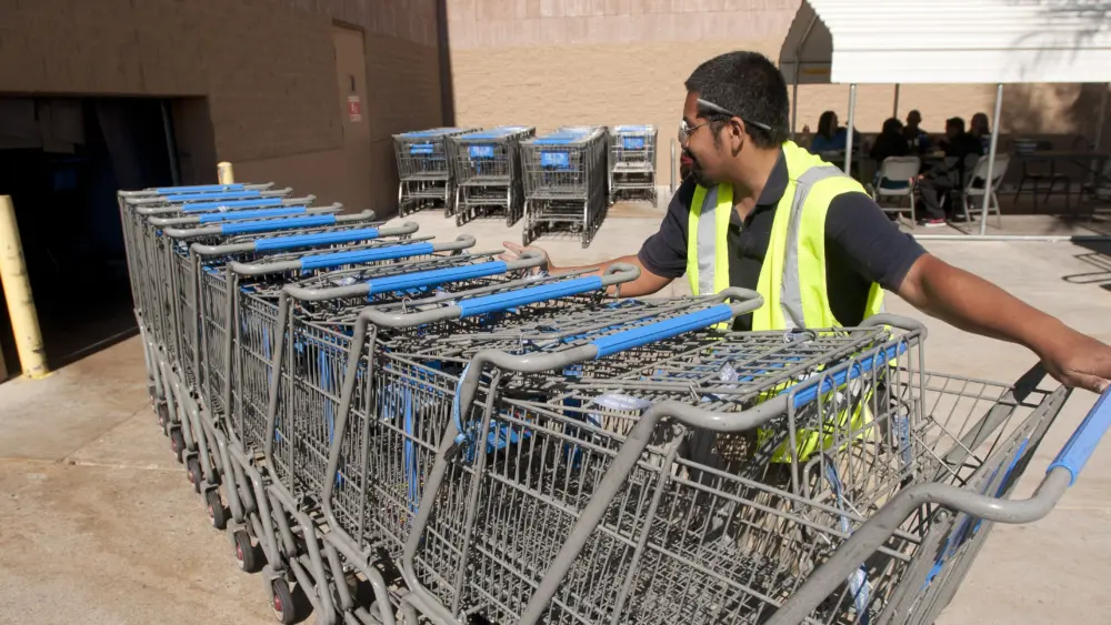 Walmart Worker