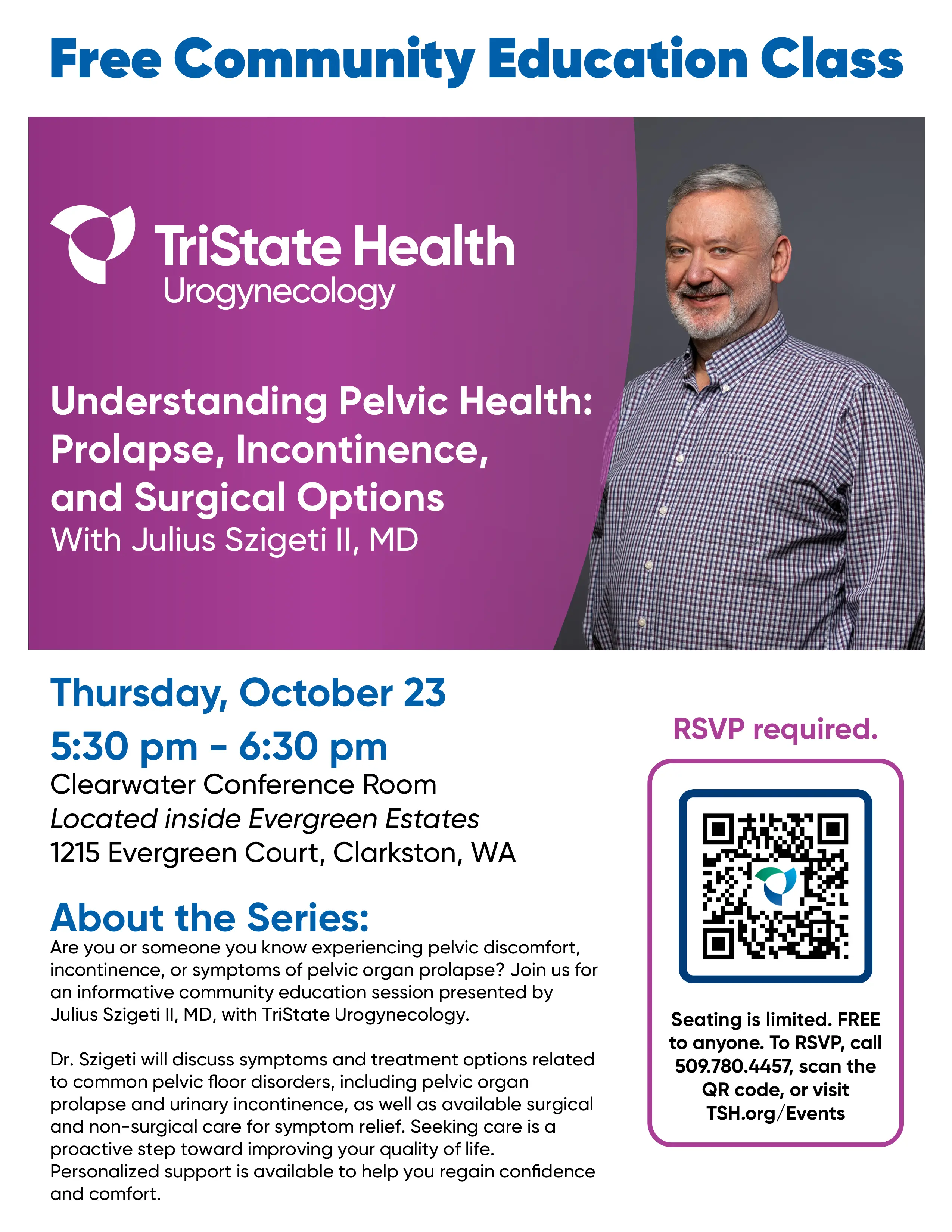 Photo credit: TriState Health / TriState Urogynecology