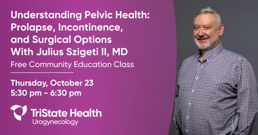 Photo credit: TriState Health / TriState Urogynecology