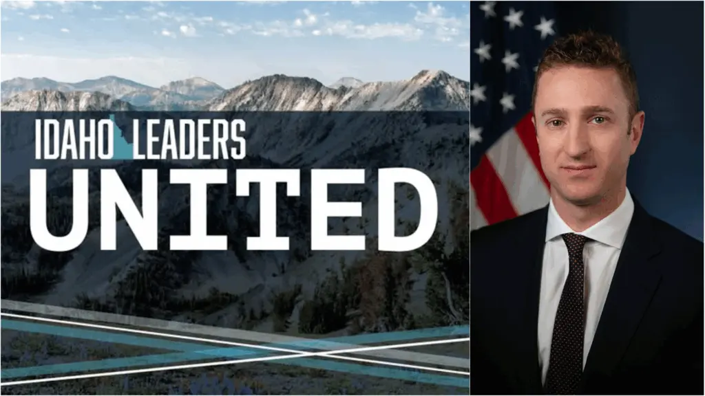 Photo Credit: United States Department of Justice (Public domain, via Wikimedia Commons) and Idaho Leaders United Facebook page.