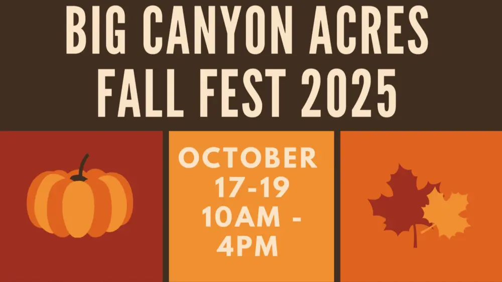 Photo credit: Big Canyon Acres