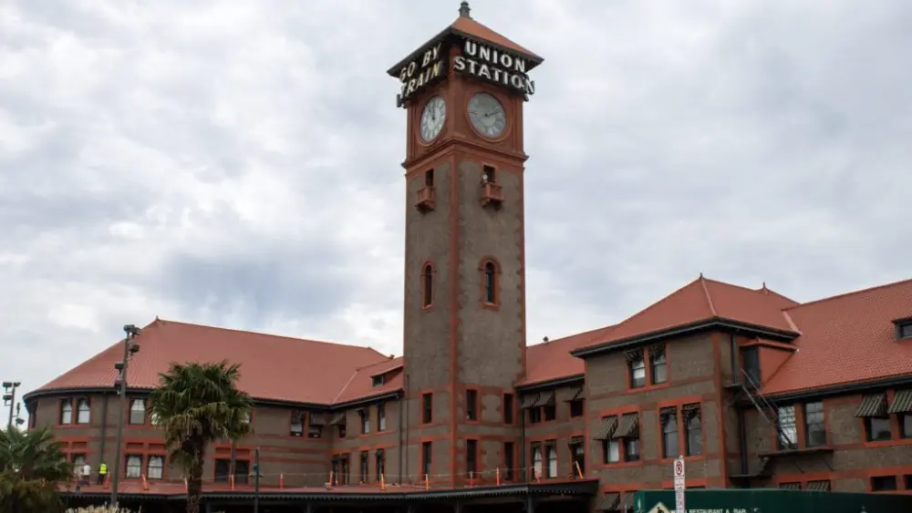 Portland Union Station is a train station in Portland, Oregon. (Photo by Mia Maldonado/Oregon Capital Chronicle)