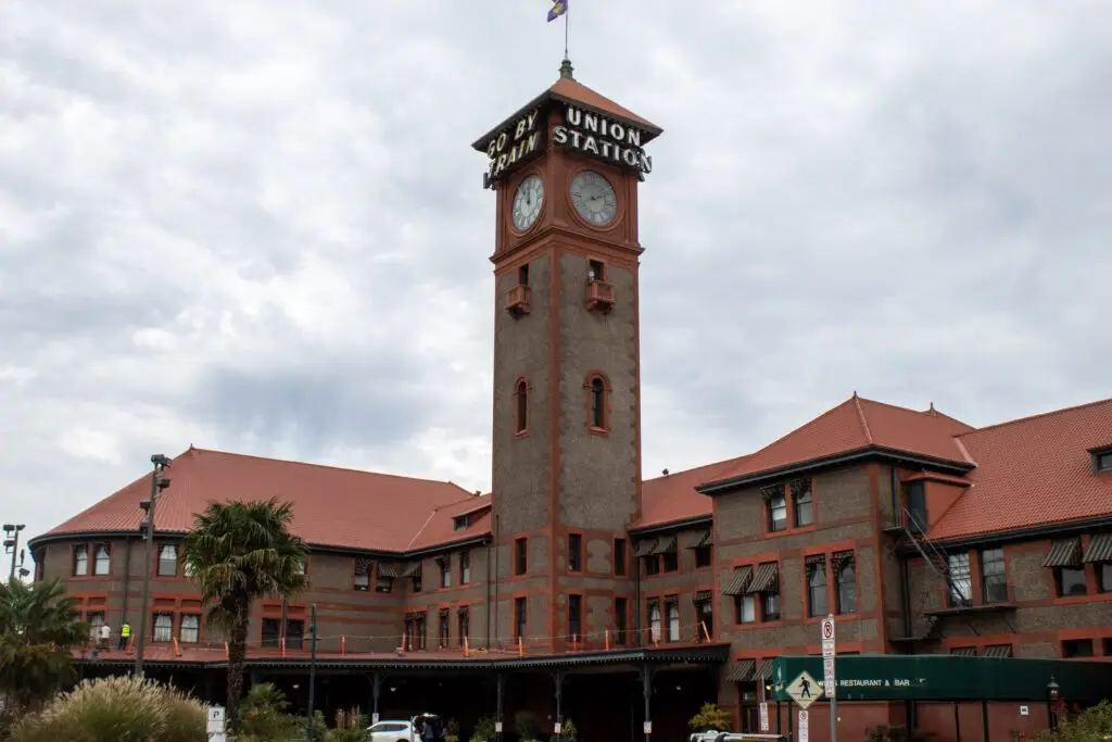 Portland Union Station is a train station in Portland, Oregon. (Photo by Mia Maldonado/Oregon Capital Chronicle)