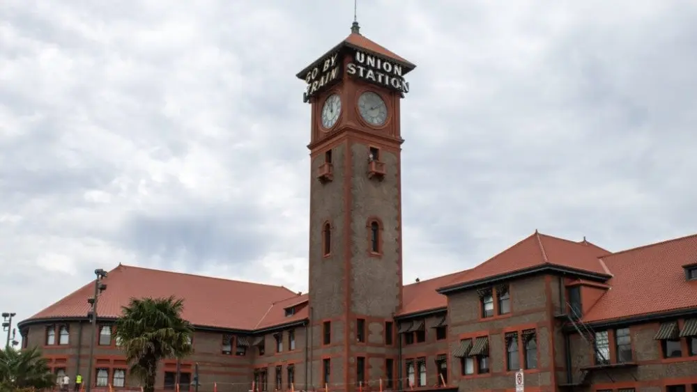 Portland Union Station is a train station in Portland, Oregon. (Photo by Mia Maldonado/Oregon Capital Chronicle)