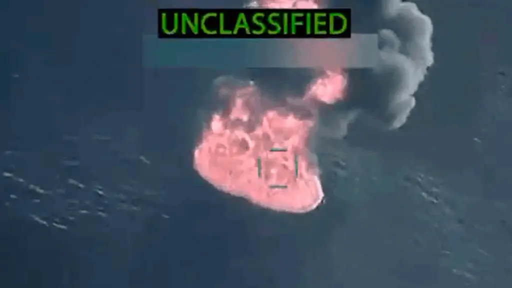 U.S Strike on Drug Boat