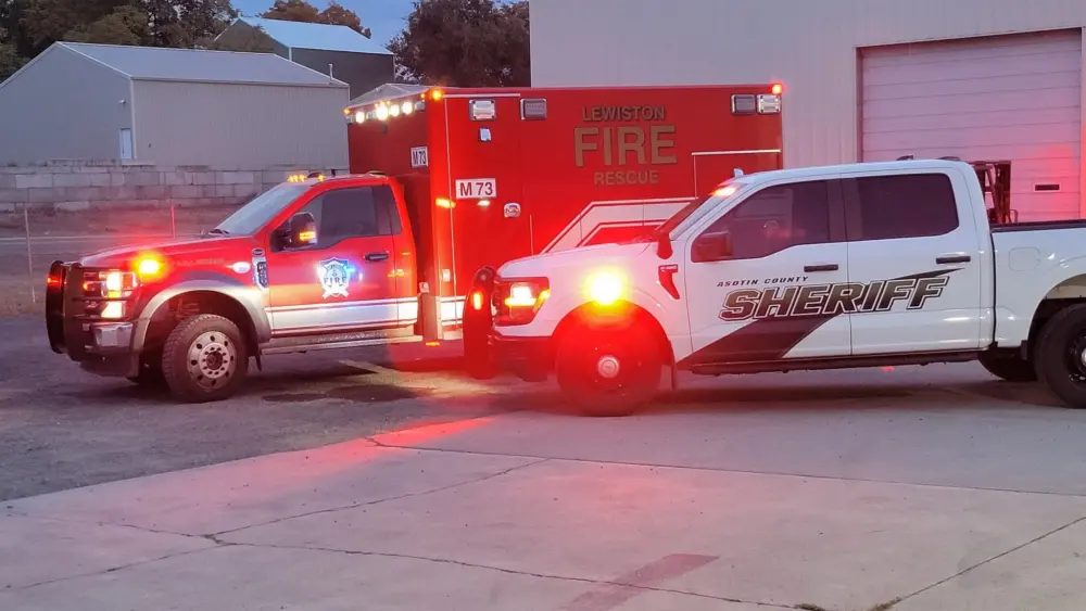 Motorcycle Accident Images by Asotin Co. Fire District #1