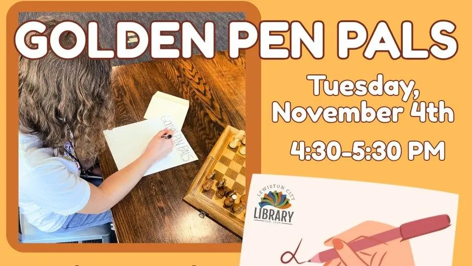 Lewiston City Library Facebook Golden Pen Pals