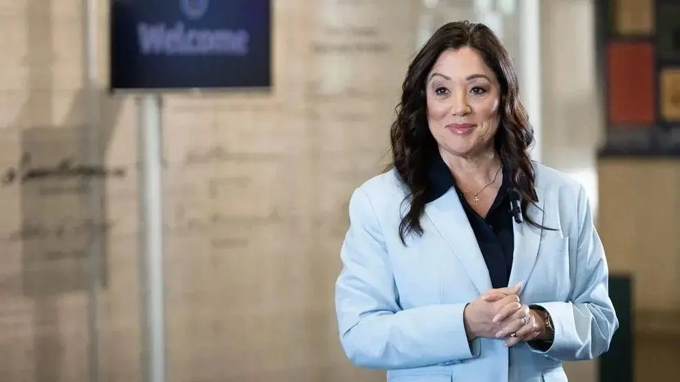 U.S. Labor Secretary Lori M. Chavez-DeRemer at the Department of Labor, March 12, 2025. Photo: U.S. Department of Labor via Flickr / CC BY 2.0 / Cropped from Original