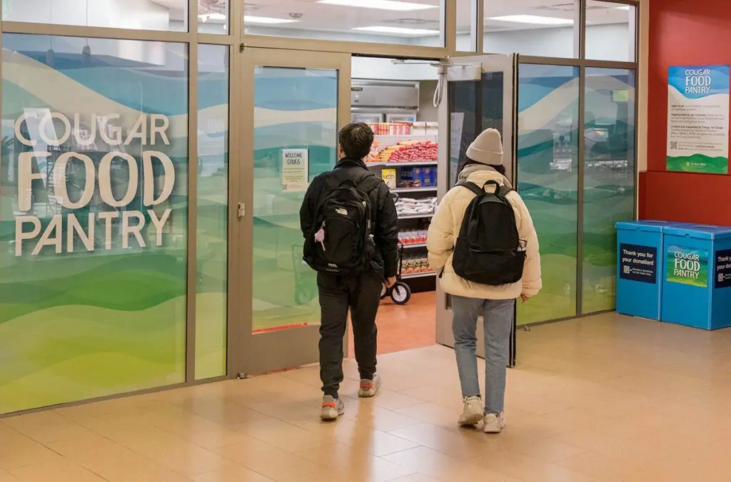 The Cougar Food Pantry is visited by 4,000 individuals every month and about 12% of the student WSU Pullman body has visited at least once.