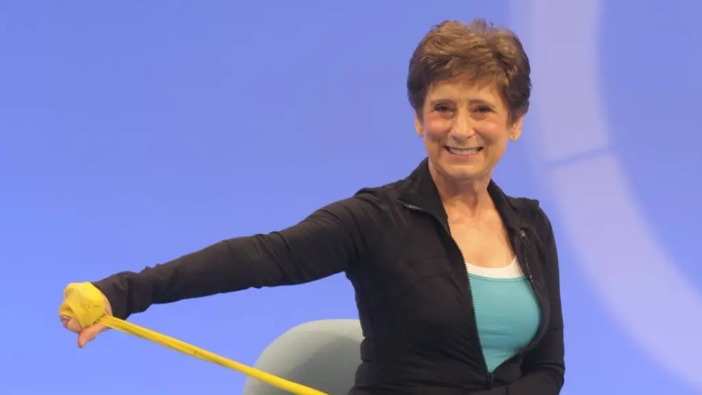 Mary Ann Wilson, RN, creator and host of the long-running public television series Sit and Be Fit.