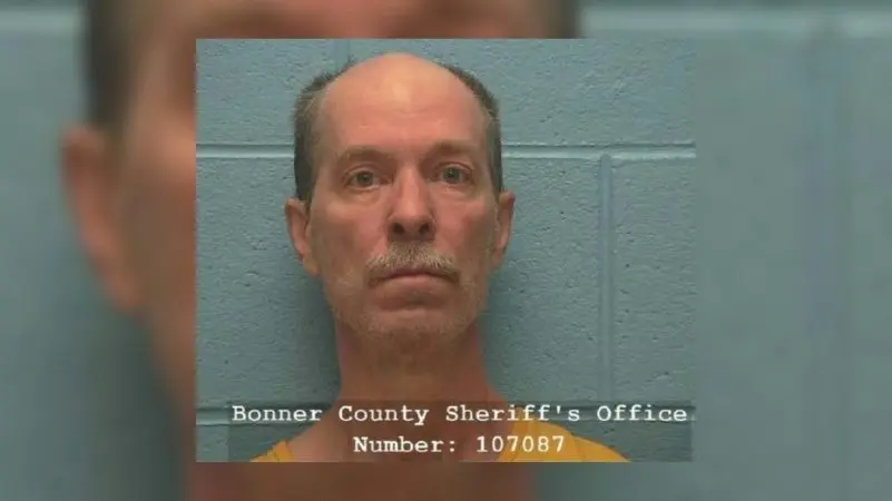 Photo Credit: Bonner County Sheriff’s Office booking photo, October 7, 2025.