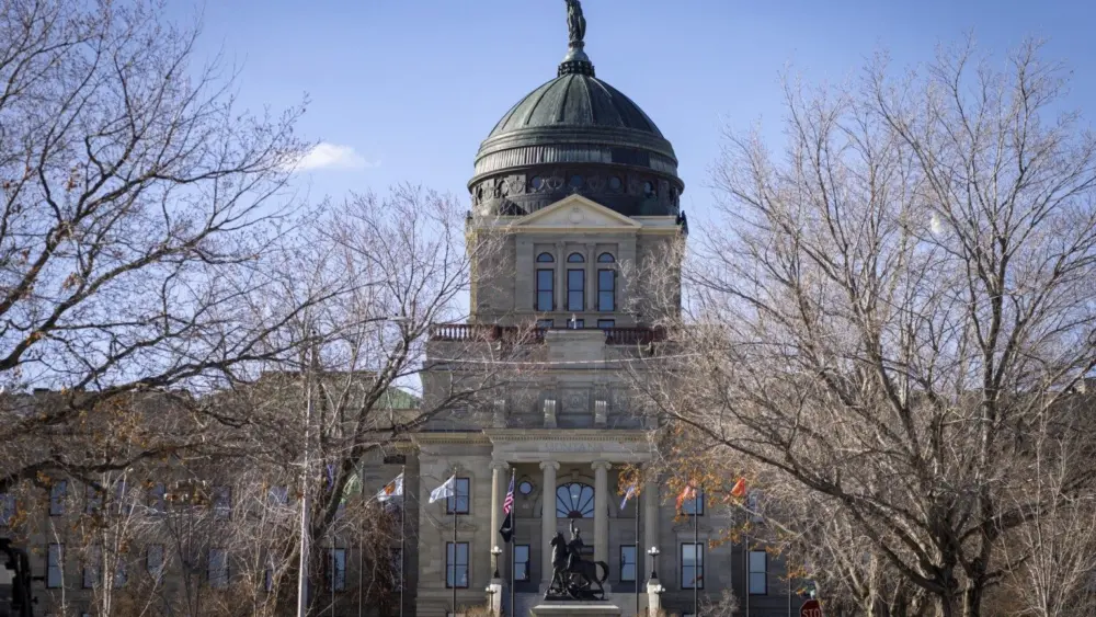 The Montana State Capitol in Helena on Wednesday, April 26, 2023. (Photo by Mike Clark for the Daily Montanan)