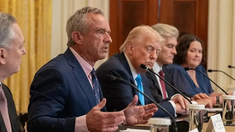Health and Human Services Secretary Robert F. Kennedy Jr. speaks during a “Making Health Technology Great Again” event, July 30, 2025. Photo: Joyce N. Boghosian / Official White House Photo via Flickr / United States Government Work